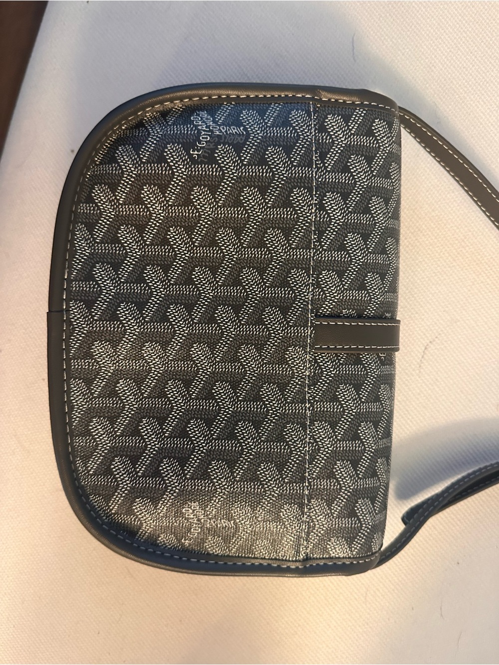 Goyard-Style Crossbody Bag in Black and Brown. MIRROR QUALITY - Picture 5 of 9
